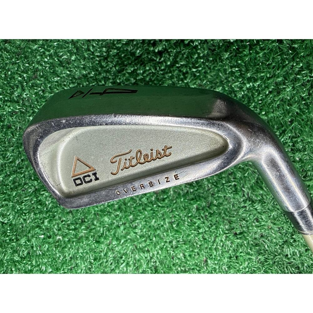 Titleist DCI Oversize 4 Iron RH Graphite Shaft TRI SPEC 3-Flex Mitsubishi